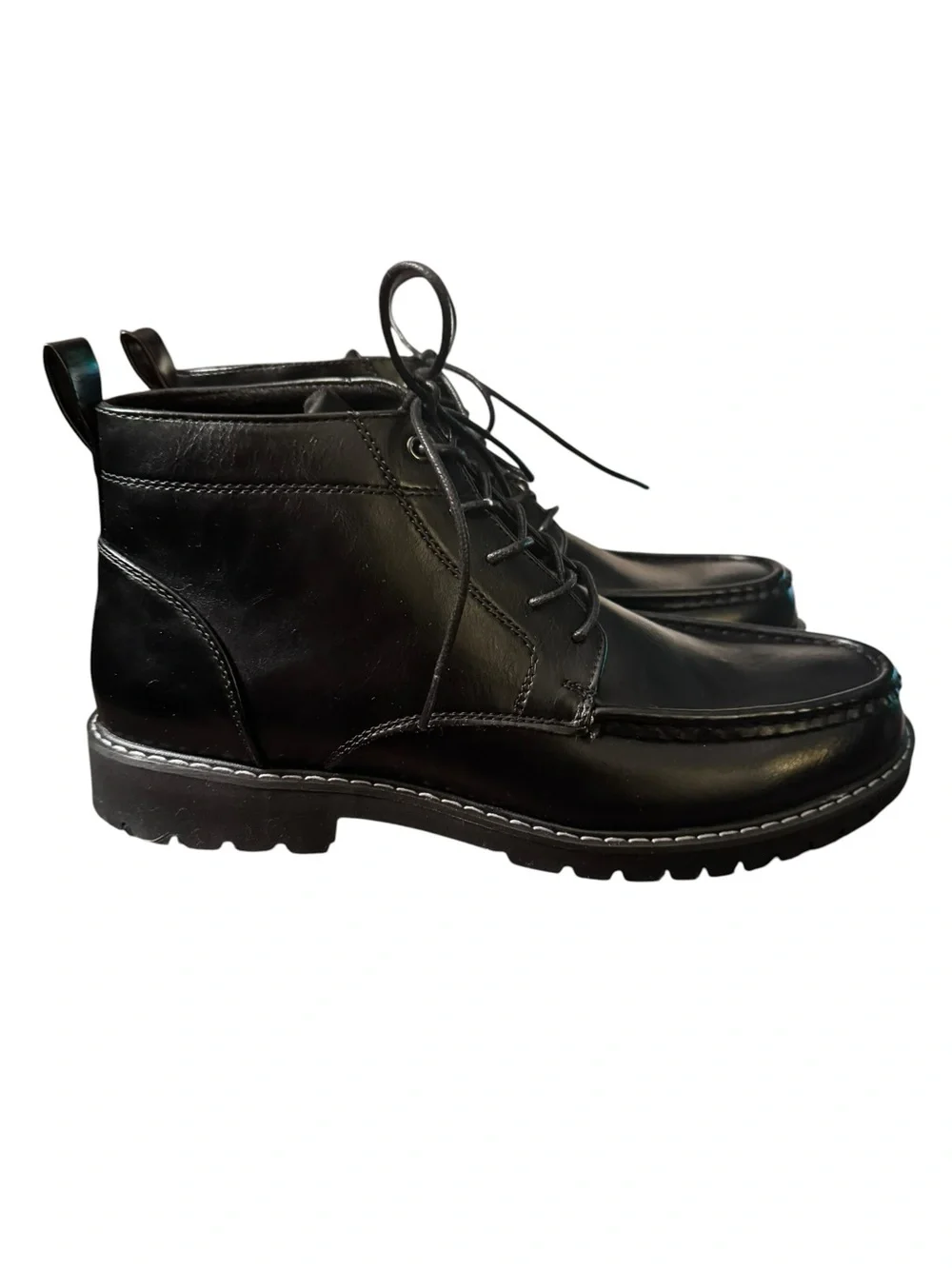 Rockport Men’s Black Chukka Boots Lace Up Comfort Casual Workwear Size 8.5